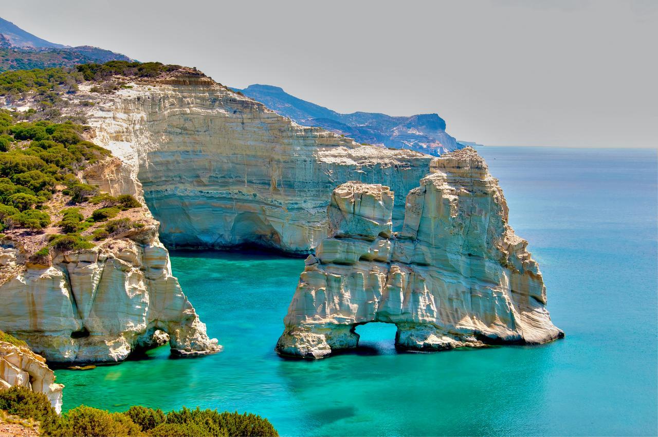 Alea Milos Hotel Milos Island Esterno foto