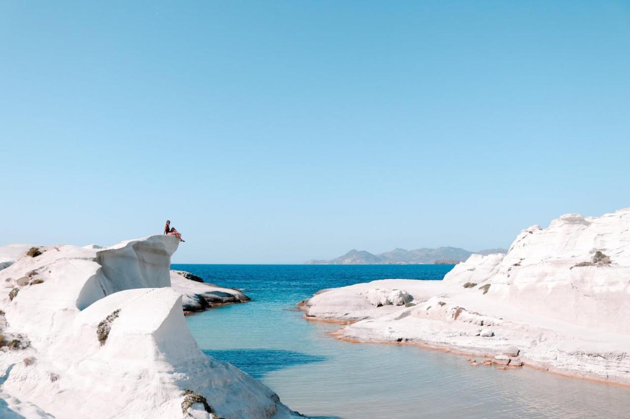 Alea Milos Hotel Milos Island Esterno foto