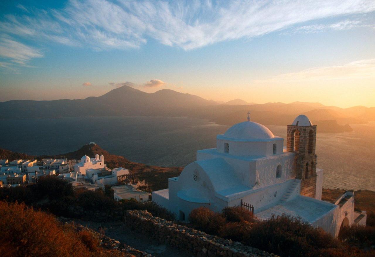 Alea Milos Hotel Milos Island Esterno foto